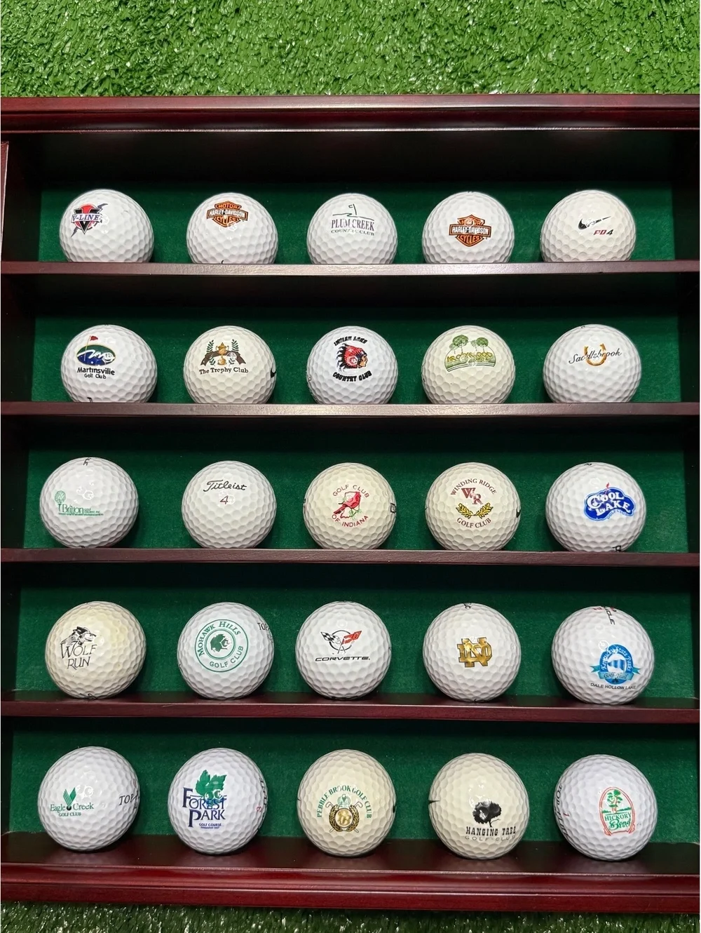 25 Golf Ball Display Case | Includes Golf Ball